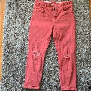 Anthropologie  High Waisted skinny Jeans